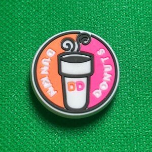 🌼 (5/$10 or 10/$15) NEW “Dunkin Donuts LOVER” Croc Charm Collection